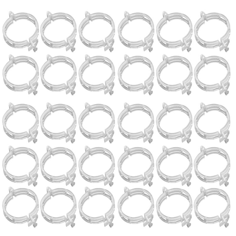 

100 Pieces Sturdy Plant Fixing Clips Secure Climbing Vegetables Like Cucumbers Tomatoes Reusable Gardening Clips For Greenhouse Or Backyard 1