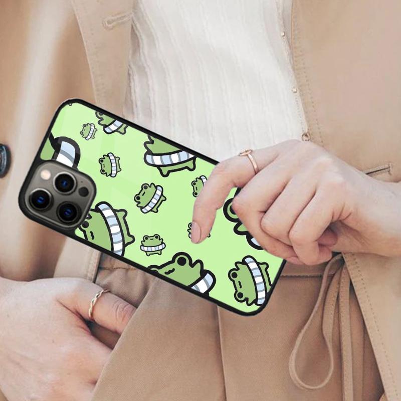 Cottagecore Aesthetic Collage Frog Magnetic Phone Case For APPLE iPhone 17 Air 16 14 13 12 Pro Max 15 Plus MagSafe Cover