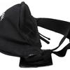 Nike Polyester Fanny Pack Regular Unisex Black With White Embroidery Casual BA5781-010