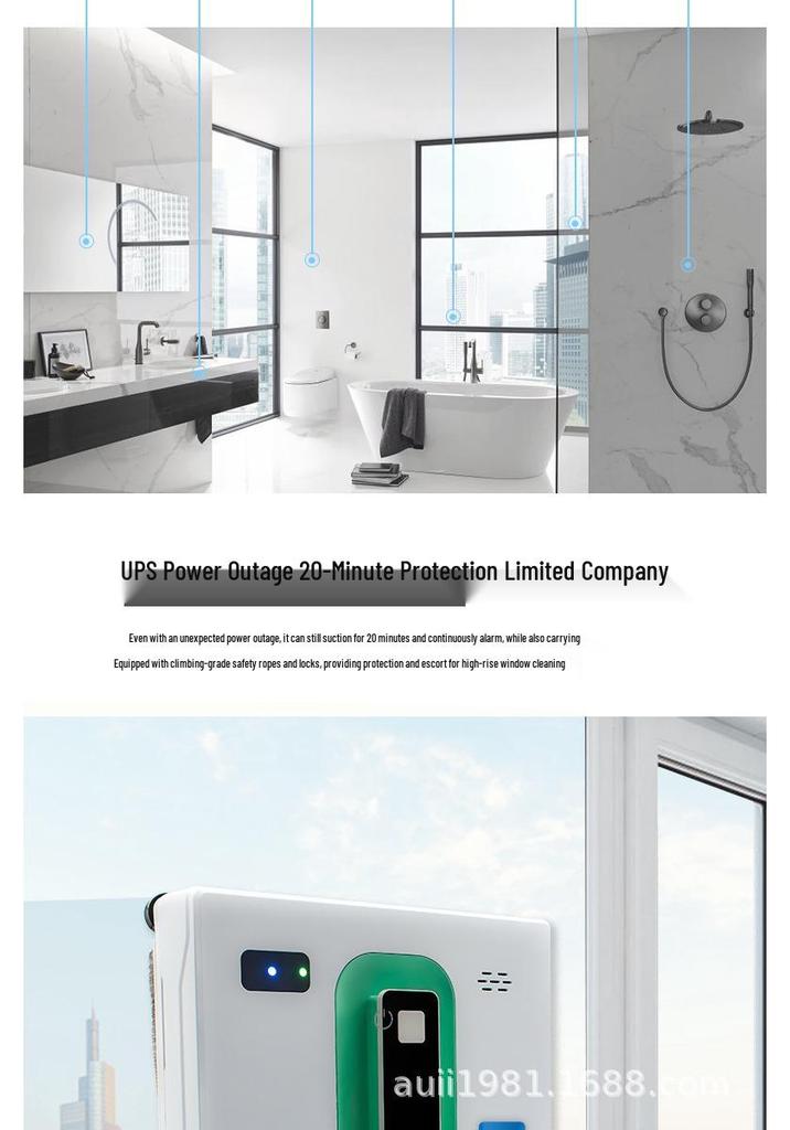 Smart Double-Sided Automatic Window Cleaning Robot for High-Rise and Outdoor Glass