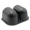 Black Auto Meter Gauge Pillar Bracket Dual Meter Dash Mount Pod Bezel Holder for 2 Inch Vehicle Gauges Kit