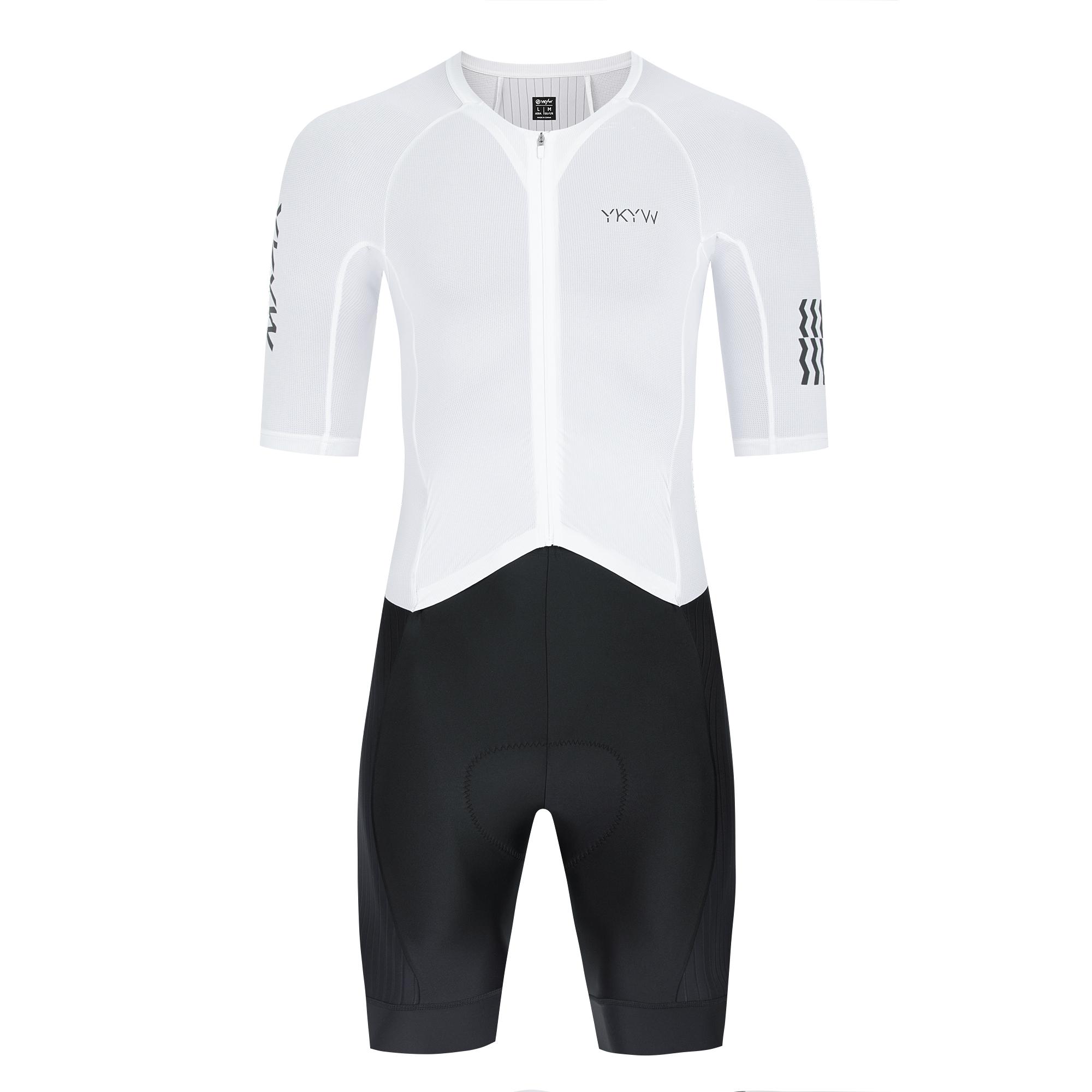 YKYWBIKE One-Piece Cycling Skinsuit Men Aerodynamic