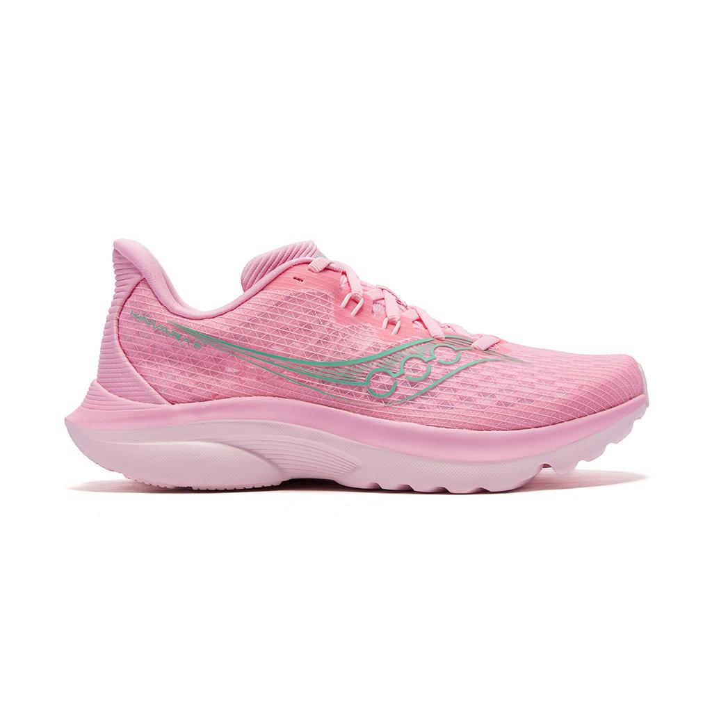 SAUCONY Kinvara 16 Comfortable Soft Balanced Responsive Running Shoes Women Sneaker Pink S11020-500