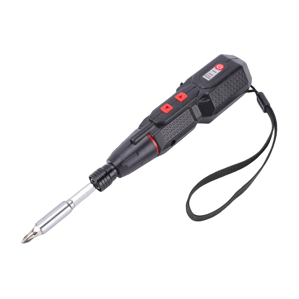 Electric Screwdriver 3 Torsion Settings Rechargeable Cordless Screwdriver with LED Light for Home Repair