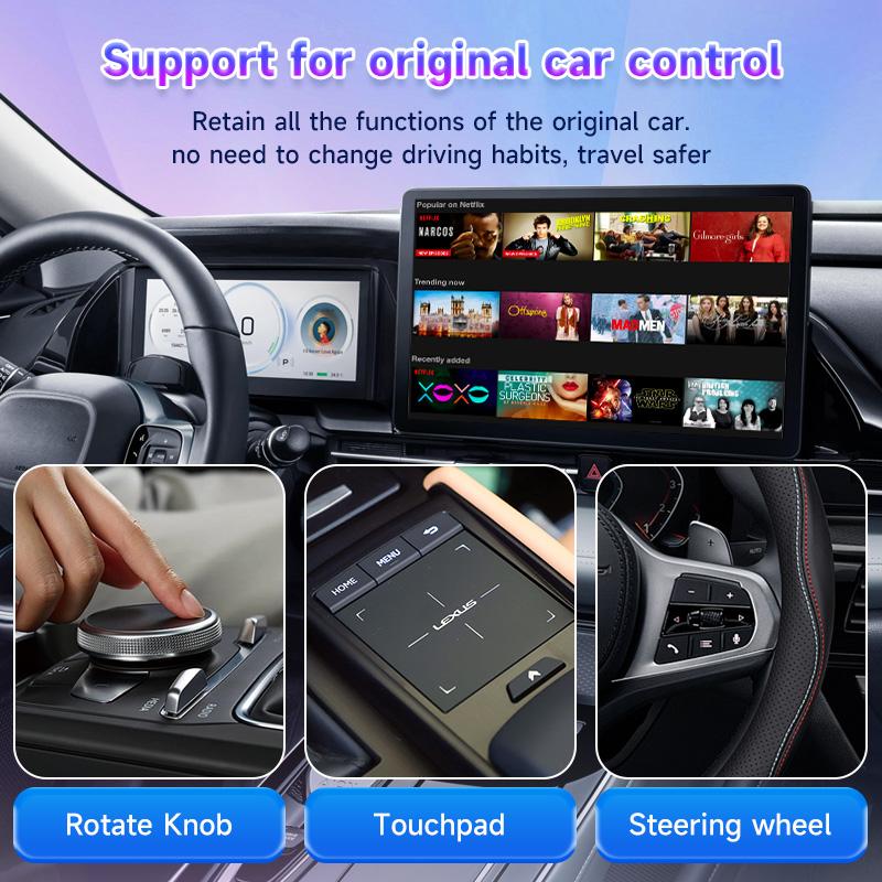 Carlinkit Tbox Uhd Sm6225 Android 13 8Gb 128Gb Hdmi Android 13.0 Wireless Ai Box Carplay Dongle Car Play Adapter for Netflix