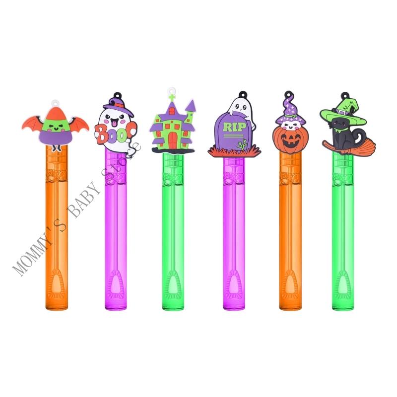 

Halloween Bubble Maker Toy Pumpkin Design Durable Plastic Wand For Childrens Outdoor Adventures And Social Interaction