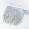10Meters Saddle Pheasant Feathers Fringe for Clothes Ribbon Cock Feather Trim Flecos Tassel Needlework Decoration Sewing Decor