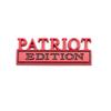 1Pc 3D Metal Patriot Edition Logo Car Front Grille Badge Side Fender Rear Trunk Emblem Sticker Decal