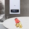 Color Gold Drain Switch Efficient Pressure Control Brass Safety Valve  Water Drainage