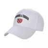 Trinidad and Tobago Sport With Patriotic Flag Shield Baseball Cap Golf Wear Golf Hat Man Luxury Woman Cap For WomenMen's