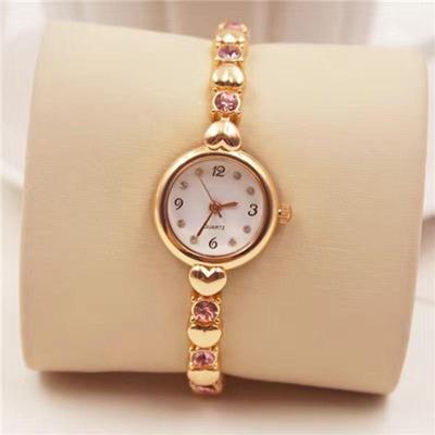 JW Korean Style Elegant Ladies' Water Diamond Quartz Bracelet Watch