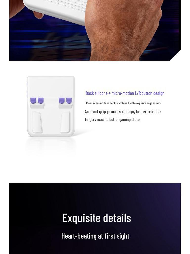 Cross-Border H5 Handheld Game Console: Dual Joystick, 34 Simulators, 5.0" HD Large Screen