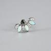 Elegant T Bar Threaded Cartilage Piercing Earring Modern Curved Designs Body Jewelry