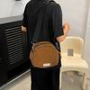 Stylish Casual Women's Crossbody Bag Small Round Bag Perfect For Autumn Fashion