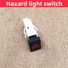 For Nissan 2008-2015 QASHQAI Double Flashing Hazard Light Switch Emergency Warning Light Button