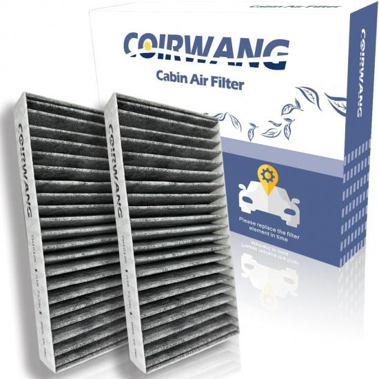 CF10135 Cabin Air Filter With Activated Carbon Compatible With Honda Civic 2001-2005/CR-V 2002-2006/Element 2003-2011, Compatible With Acura CSX