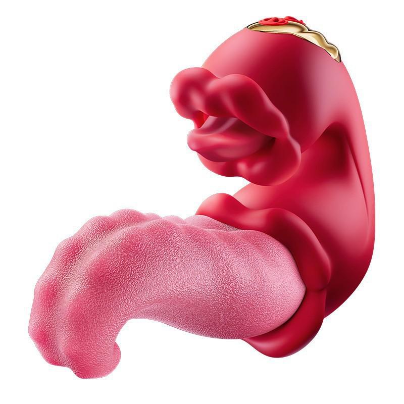 Women's Erotic Tongue Vibrator for Couples