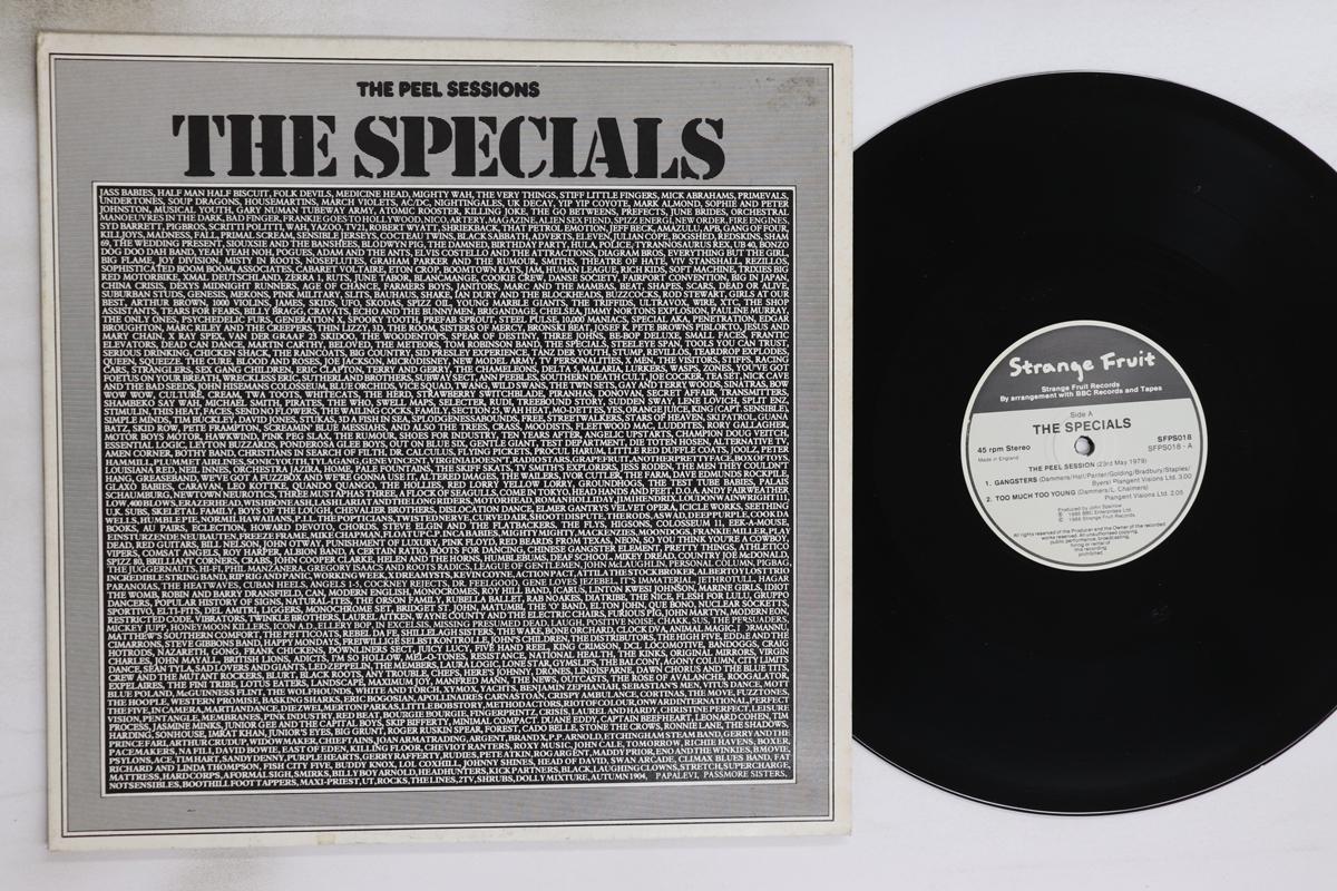 

LP Record SPECIALS - Peel Sessions SFPS018 STRANGE FRUIT 1986 UK Reggae, Ska & Dub Used