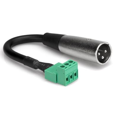 Hosa Euroblock–XLR Male Adapter PHX-106M