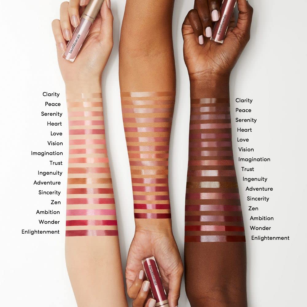 bareMinerals Mineralist Lip Gloss Balm Adventure Golden Bronze for a sophisticated and healthy look 4mL - -