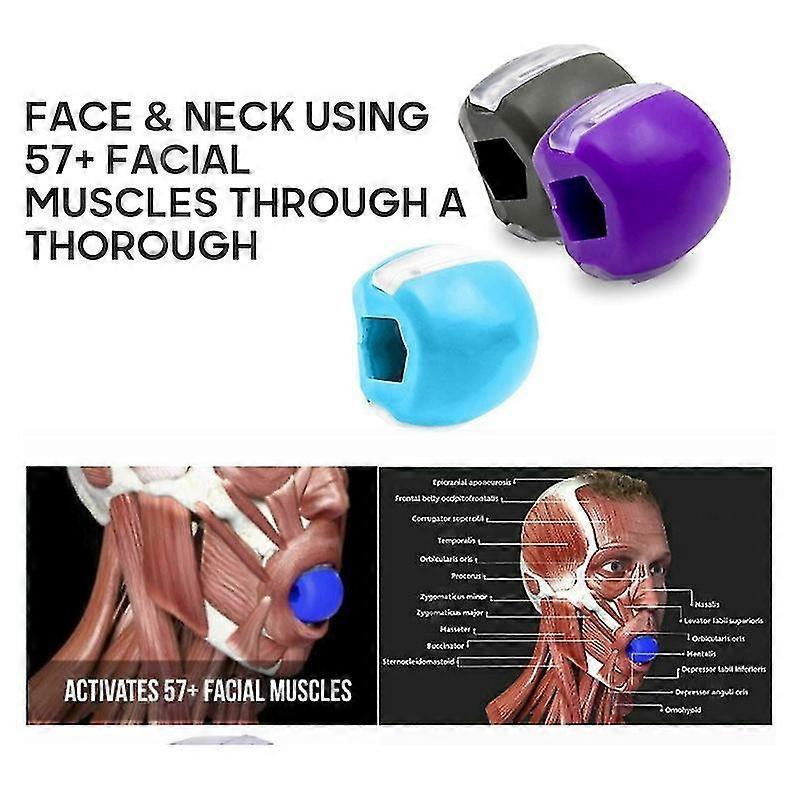 Face Fitness Ball Facial Toner Exerciser Anti-wrinkle Jaw Exercise Training