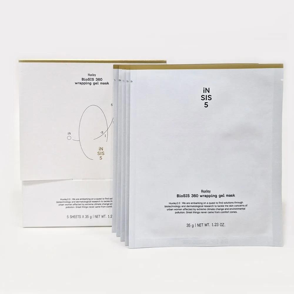 Huxley Biosys 360 Wrapping Gel Mask 5 Sheets x 35g 1 Box
