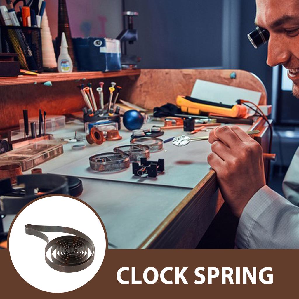 Reloj Despertador Mecánico DIY Piezas Resorte Metálico Reemplazo Accesorios Reloj Despertador Vintage Suministros Reloj Antiguo