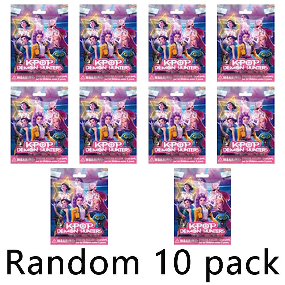 NEW 1-24pcs/Set Kpop Demon Hunters Action Figure Toy Derpys Tiger Rumi Mira Zoey Sussy Figurine Doll Fans Surprise Gift Box