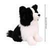 Dekoratives Langhaar Border Collie Weiches Spielzeug Kuschelig