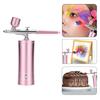 Airbrush-Sets mit Kompressor 30 PSI Kabellose Airbrush-Pistolen 0,3 mm Düse Wiederaufladbares Hand-Airbrush-Set zum Malen
