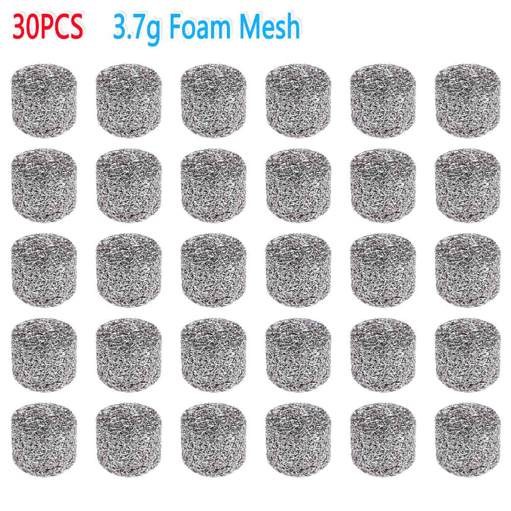1-30pcs Foam Lance Filter Mesh Gauze 2.7g/3.7g Stainless Steel Replacement Pressure Washer Snow Foam Generator Cleaning Accessor