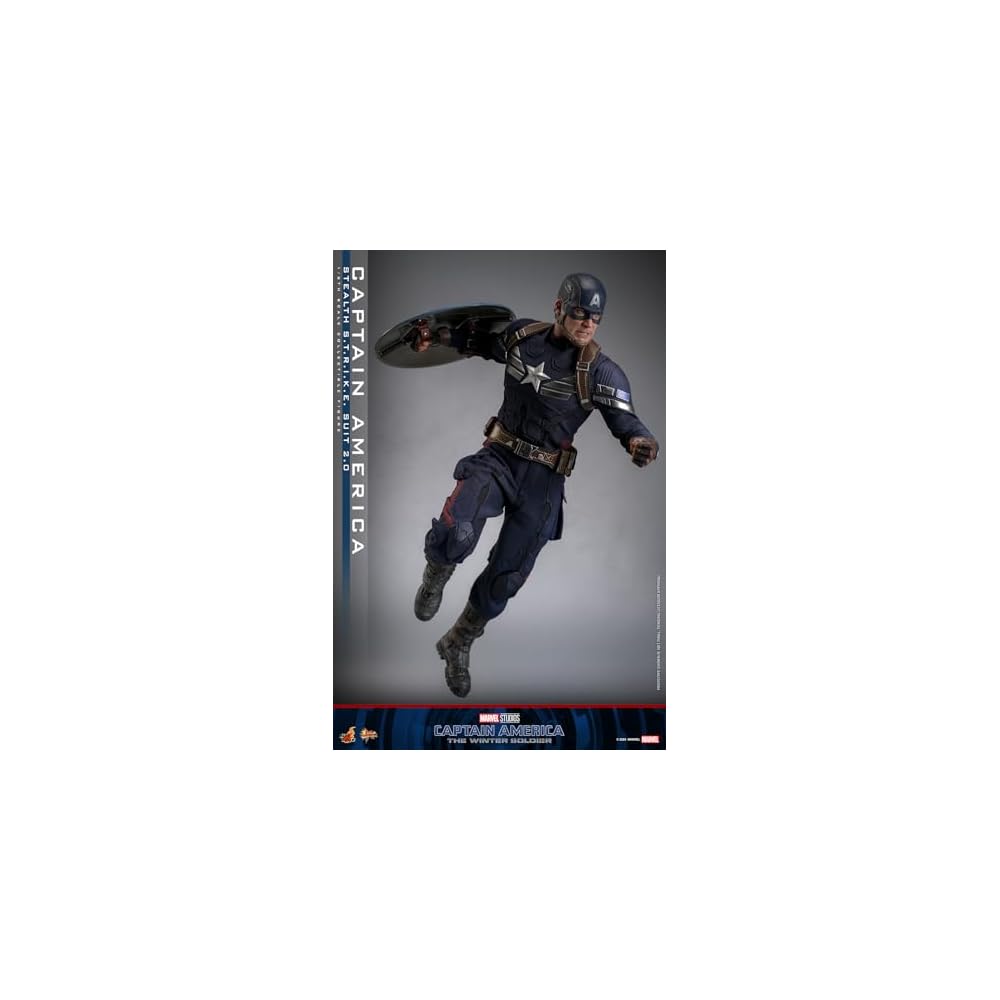 Movie Masterpiece Captain America Winter Soldier 1/6 Scale Figure Stealth Suit Version
