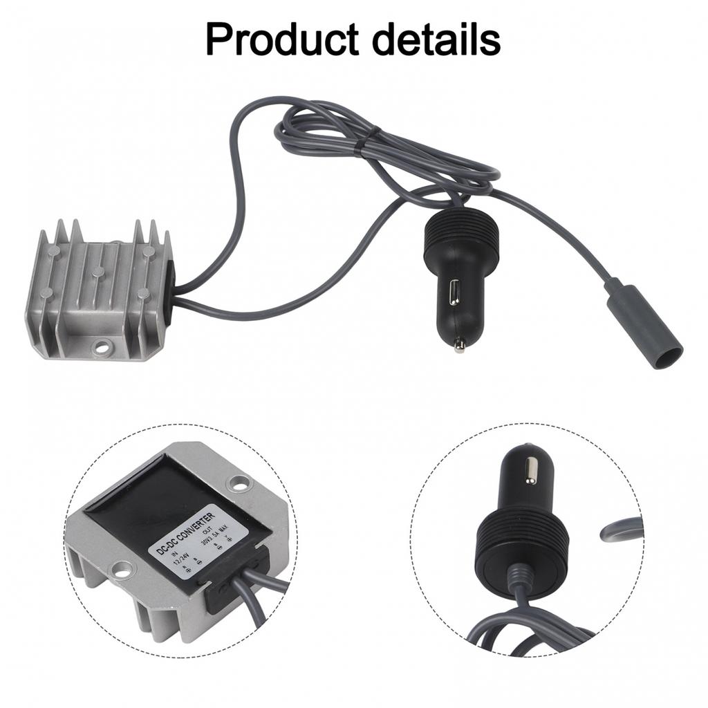 Aluminum Shell Construction DC Power Adapter Power Boost Converter