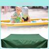 Durable Outdoor Garden Square Green Sandpit Cover For Kids Waterproof Dustproof