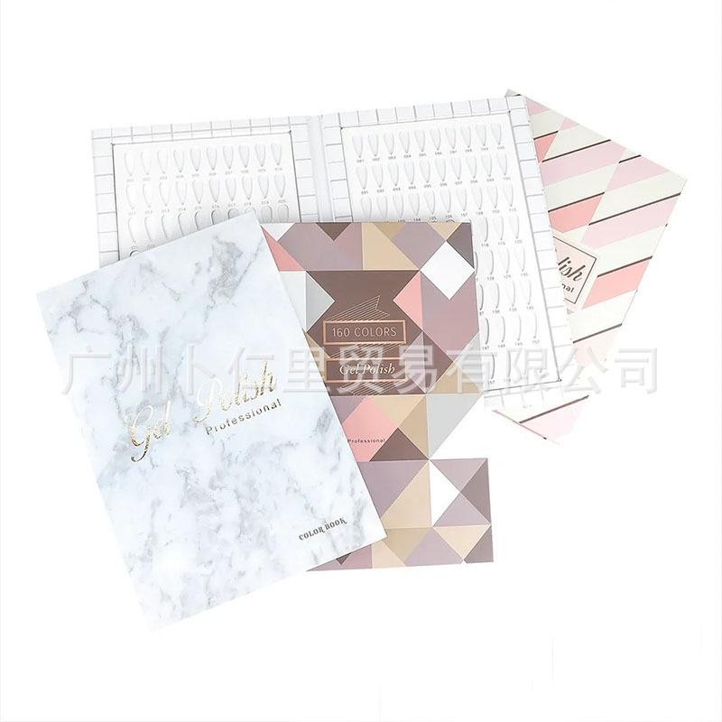 Tırnak Sanatı Renk Gösterim Albümü: Oje ve Jel için 160 Renkli Örnek Kitabı