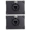 RJ45 To 4 Channel XLR Sound 3Pin Splitter For Cable Networking Extension Stage Studio Recording Connector Accessories
