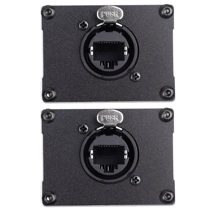 RJ45 To 4 Channel XLR Sound 3Pin Splitter For Cable Networking Extension Stage Studio Recording Connector Accessories