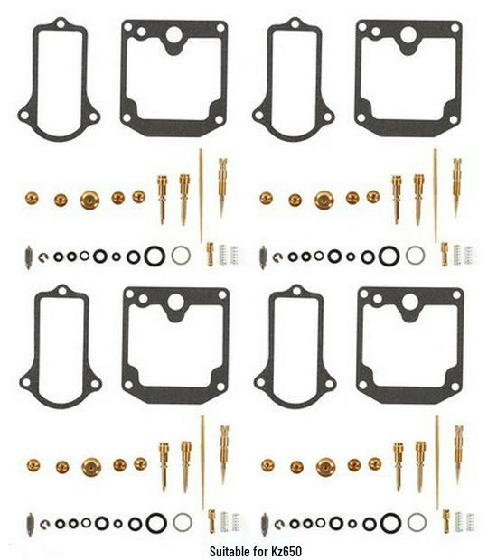 GN125 Carburetor Repair Kit - Professional Configuration with Picture Guide