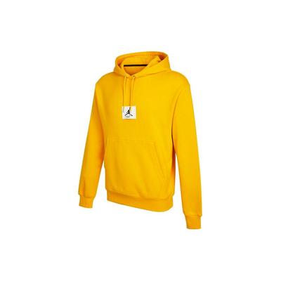 Jordan Essentials Moletom Casual Esportivo com Estampa de Logo Statement Masculino Tops Amarelo DA9817-713