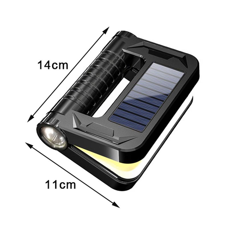 Outdoor Led Solar Camping Light 2200Mah Portable Tent Lantern Emergency Waterproof Hanging Lights Lighting Long Battery Life