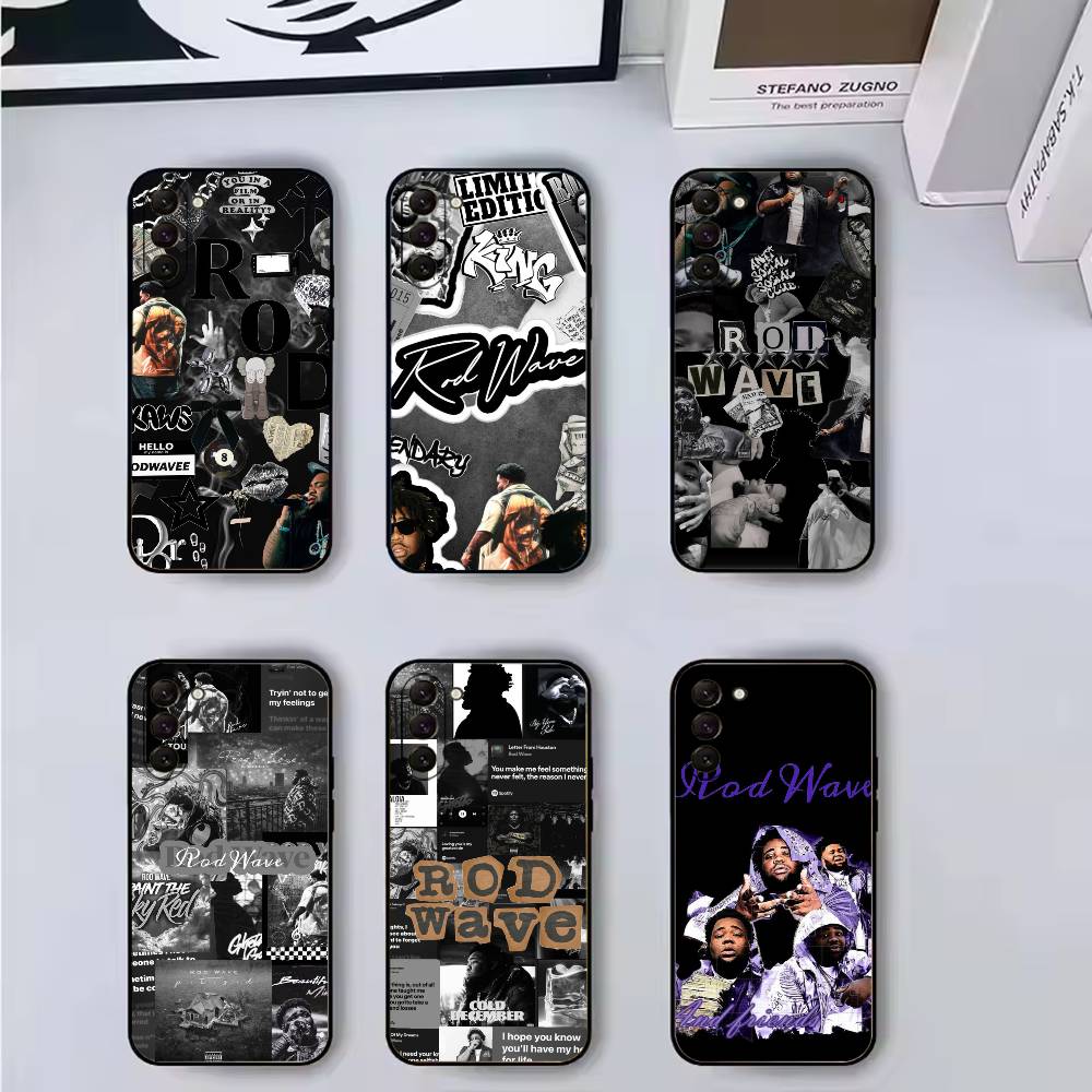 R-Rod Wave Rapper Phone Case For Samsung Galaxy A73,A72,A71,A70,A53,A52,A51,Others Soft Black Cover