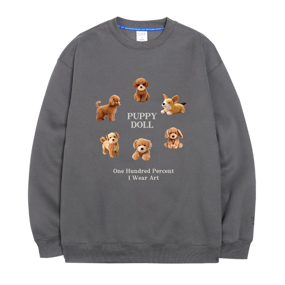 OHP Ohp X Harmonia Puppy Doll Fleece-Lined Sweatshirt