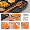 Long Handle Cooking Shovel Smooth Surface Grilling Spatula Portable Wooden Spatula  Barbecue Grill