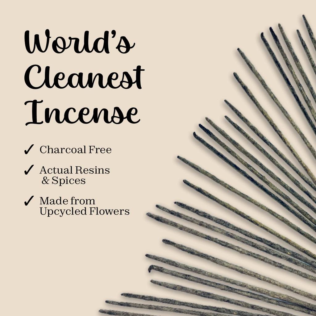 White Copal Incense Sticks Mexico - (40+ Sticks) Thick, Natural Resin Incense