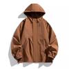 Sports Hooded Jacket Jacket Men's Loose Splicing Jacket