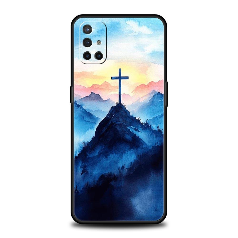 Verse of The Christian Bible Jesus Case For OnePlus 13 12 11 10 9 8 7T Pro 13R 12R 10R 9RT 8T Nord N200 N30 2T CE 2 3 5G Cover