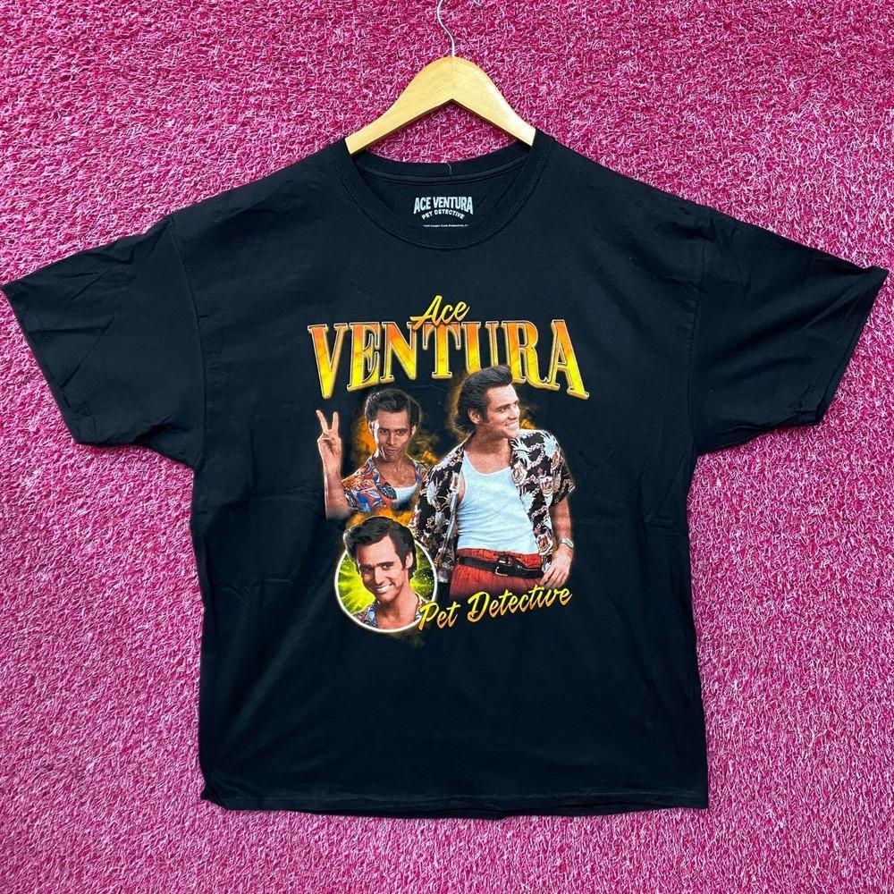 Ace Ventura Pet Detective Movie Graphic TShirt XL Unisex T-Shirt M