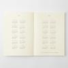 Midori MD PRODUCT MD Notebook Diary, 2027 A5 Monthly Slim Planner, 22489006 (Starts December 2026)