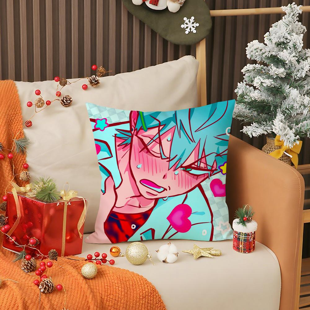 Family Love Anime A-Alien Stage Pillow Case Printing Pillowcase Living Room Sofa Cushion Cover Bedroom Room Decor