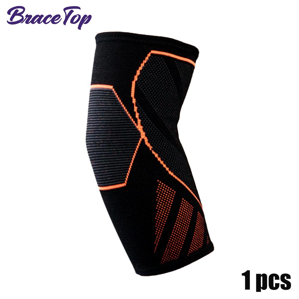 

Наколенники Bracetop Компрессионные Налокотники Эластичный Бандаж Для Мужчин Женщин Баскетбол Волейбол Фитнес Рукава Защитные M